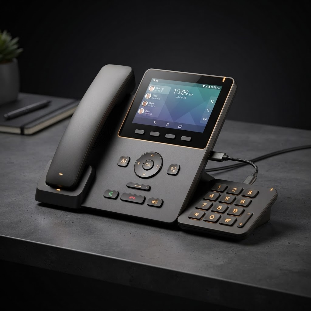 Dialix Desk custom SIP phone, currently in development